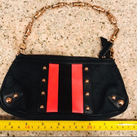 Traded Ophidia style Gucci Bag with bamboo chains - Picture 2 of 8